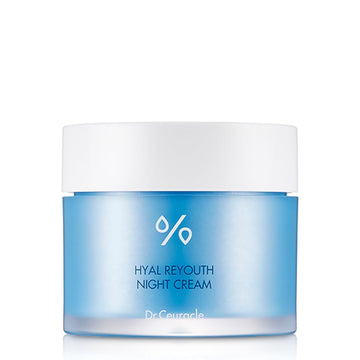 Dr.Ceuracle by leegeehaam Hyal Reyouth Night Cream (60g / 2.11 oz.) - Leave-On Overnight Facial Sleeping Mask Pack for Revitalizing, Moisturizing, Formulated with Hyaluronic Acid Complex
