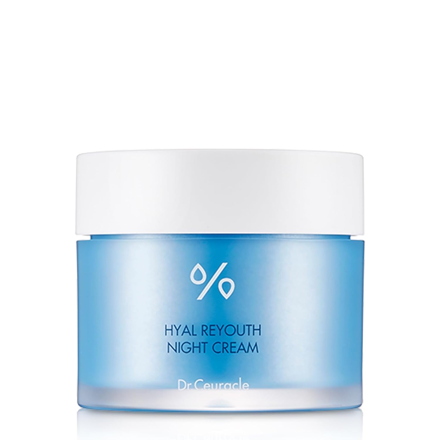 Dr.Ceuracle by leegeehaam Hyal Reyouth Night Cream (60g / 2.11 oz.) - Leave-On Overnight Facial Sleeping Mask Pack for Revitalizing, Moisturizing, Formulated with Hyaluronic Acid Complex